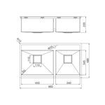 Chậu rửa chén Malloca MS 6304T